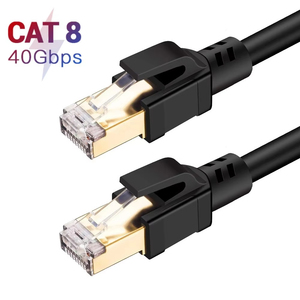40Gbps Cáp mạng cat8 2000MHz SFTP Miễn Phí Đồng + PVC/LSZH jack Ethernet LAN Cáp cat8 vá dây - Product Image 2