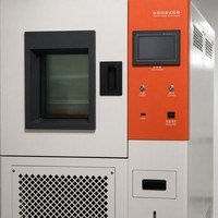 Cámara de Prueba de Humedad Constante, Color Naranja Blanco, Programable, Equipo de Laboratorio de Estabilidad Climática