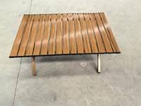 Table pliante d'extérieur portable ultra-légère, table à roulettes pour pique-nique et barbecue, table de pique-nique pliable d'extérieur