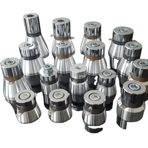 17khz/22khz/25khz/28khz/30khz/33khz/40khz/54/khz/68khz/70khz/80khz/100khz piezoeléctricos ultrasónicos transductor para limpieza