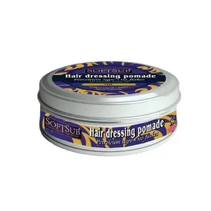 Private label Professional Water Based Long Lasting Strong Hold Hair Styling Pomade edge control curly