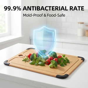 Planche à découper en fibre de <span class=keywords><strong>bois</strong></span> de pin, double face, antidérapante, antibactérienne, produits d'ustensiles de cuisine, planche à découper pour la cuisine - Product Image 5
