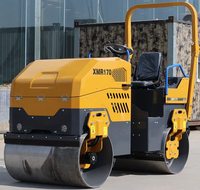 Rouleau compresseur vibrant à double tambour XMR170, poids opérationnel 1680 kg, largeur de compactage 1000 mm, moteur diesel 28,5 kW
