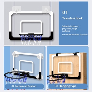 Aro de Baloncesto para Niños, Mini Aro de Baloncesto, Aro de Baloncesto Portátil para Interiores - Product Image 2