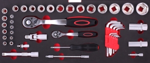 Kinbox 92 Cái Bộ Công Cụ Hộp Công Cụ Garage Công Cụ Thiết Bị Để Sửa Chữa - Product Image 4
