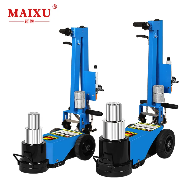 China Truck lifting 50 Ton 80 Ton 100 Ton Pneumatic Hydraulic floor Jack/Air Lifting Jack