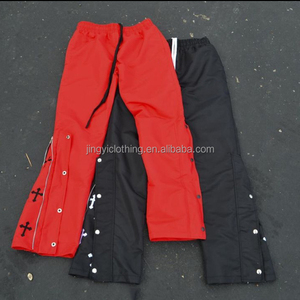 <span class=keywords><strong>Pantaloni</strong></span> <span class=keywords><strong>con</strong></span> <span class=keywords><strong>bottoni</strong></span> <span class=keywords><strong>laterali</strong></span> in Nylon personalizzati di alta qualità all'aperto giacca a vento impermeabile <span class=keywords><strong>pantaloni</strong></span> in poliestere per gli uomini - Product Image 3