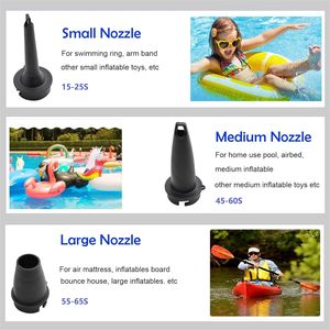 Factory Low MOQ Customized Free LOGO Electric Rechargeable <strong>Mini</strong> Air Pump 5200mAh Portable Camping <strong>Pool</strong> Swimming Ring Vacuum Bag - Product Image 3