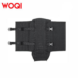 Protège-jambes Woqi pour adultes 54x33cm, protection en polyester pour la randonnée en montagne, couvre-mollets, noir - Product Image 2