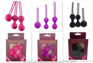 3個セット シリコン製スマートボール ケーゲルボール 膣引き締めエクササイズマシン バイブレーター ゲイシャボール 女性用セックストイ - Product Image 5