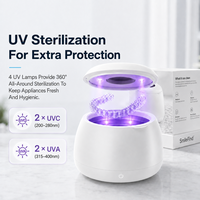 Nettoyeur à ultrasons portable Smile Find en acier inoxydable pour appareils dentaires, gouttières, aligneurs et bijoux