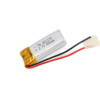 Batterie Lipo monocellulaire 401225 3.7V 85mAh Lithium polymère Li-ion rechargeable 37v