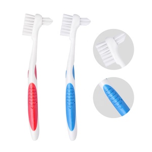 <span class=keywords><strong>Brosse</strong></span> <span class=keywords><strong>à</strong></span> dents Double face, 10 pièces, fausses dents, nettoyage de dentisterie - Product Image 2