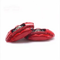 Caliper de Freno de Competición F40 de 4 Pistones de Una Pieza para Audi A6 C8 C5 S3 S5 Q5 Q7 BMW E70 VW Tiguan Honda Civic Yaris Infiniti