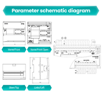 Nuevo Siemens Original 6ES7 214-1HG40-0XB0 SIMATIC S7-1200 CPU 1214C, Controlador de Programación PLC Compacto 6ES7214-1HG40-0XB0