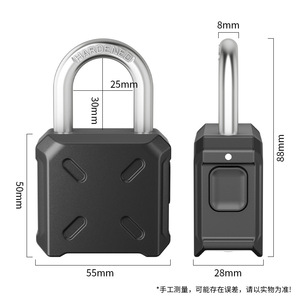 Ch-620 Combination <b>Padlock</b> 55x50x28mm Zinc Alloy 8mm Shackle Warehouse Cabinet Bag Lock - Product Image 1