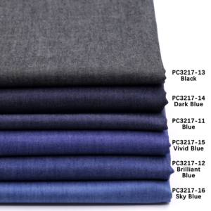 Tessuto Denim 100% <span class=keywords><strong>Cotone</strong></span> 4.1oz <span class=keywords><strong>Prezzo</strong></span> di Fabbrica, Denim Twill 32S Tinto in Filo per Camicie e Abbigliamento, Stile Semplice - Product Image 2