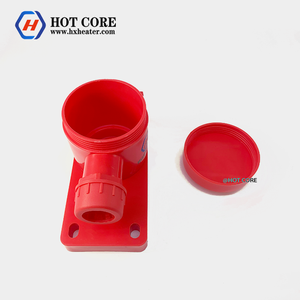 Chine usine fournit fil rouge fer fluor <span class=keywords><strong>robinet</strong></span> chauffage tubulaire en plastique tête câble boîtes de jonction - Product Image 4