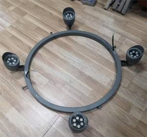 Éclairage solaire en aluminium <span class=keywords><strong>pour</strong></span> <span class=keywords><strong>jardin</strong></span>, lampe LED extérieure, piquet, éclairage paysager, éclairage d'arbre, lumière de balise électrique IP65, projecteur annulaire - Product Image 3