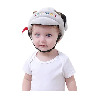 Zachte Anti-Collision Spons Cartoon Baby Veiligheid Helm Hoed Hoofd Protector