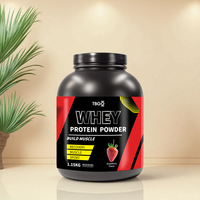 Isolat de protéines de lactosérum pour la prise de masse musculaire, supplément sportif pour adultes de la marque TBG, 900g en poudre en vrac
