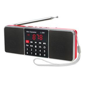LCJ L-288แบบพกพามินิ MP3เครื่องเล่นวิทยุ FM รถจักรยานยนต์กลางแจ้งลำโพงสเตอริโอ - Product Image 1