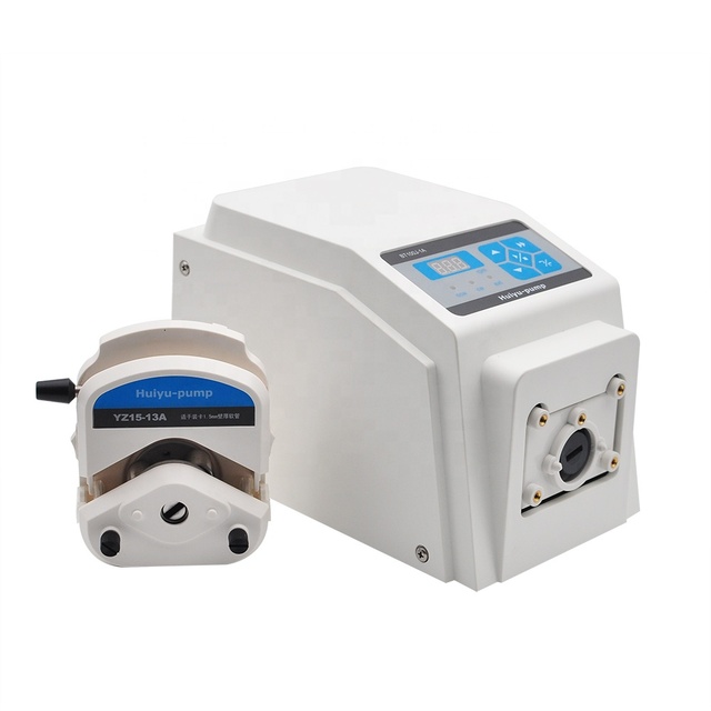 INTLLAB BT100J/YZ15 Peristaltic Pump with Step Motor 110-240V - Industrial Grade High Accuracy High Flow, Chemical Resistant