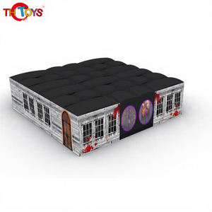 Maison hantée gonflable commerciale personnalisée nouveau labyrinthe gonflable commercial d'Halloween - Product Image 1