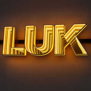 Su misura LED abisso Infinity lettere specchio distinto per interni esterni appendere pubblicità scatole di luce decorativa caratteristica - Product Image 2