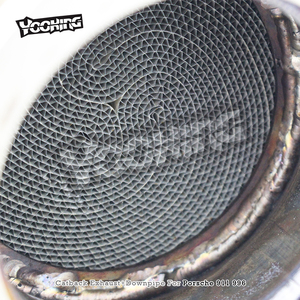 Sistema de escape YD <span class=keywords><strong>Turbo</strong></span> para <span class=keywords><strong>Porsche</strong></span> 911 Carrera <span class=keywords><strong>996</strong></span> <span class=keywords><strong>TURBO</strong></span> 3,6 T 1997-2005 silenciador de escape de acero inoxidable con tubo de bajada de catalizador - Product Image 5