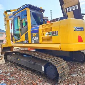 japan komatsu PC240 used excavator 24-<b>tons</b> second-hand excavator Crawlerl Excavator construction machinery <b>DIGGER</b> IN STOCK - Product Image 2