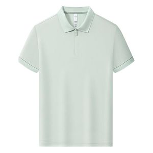 Polos Personalizados para <span class=keywords><strong>Hombre</strong></span> <span class=keywords><strong>de</strong></span> Secado Rápido, Polos <span class=keywords><strong>de</strong></span> Verano <span class=keywords><strong>de</strong></span> Poliéster Piqué para Golf, Oficina, Negocios, Uniformes, Polos Casuales con Cierre - Product Image 4