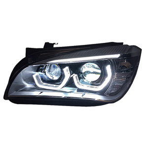 Lampes avant de voiture pour <span class=keywords><strong>BMW</strong></span> <span class=keywords><strong>X1</strong></span> E84 2011-2015 Auto Headlights Assembly Upgrade High Configure LED Projector Lens Offre Spéciale Accessories - Product Image 1