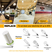 Lampadaire 60W-300W Stock aux états-unis Led ampoule lumière LED maïs lumière 60W 5000K E39 100-277VAC PC COVER