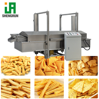 Machine de friture électrique continue pour frites, bâtonnets de pommes de terre, chips de plantain et chips de patata