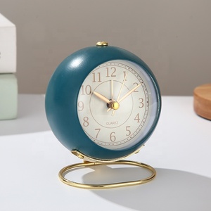 Bền Sử Dụng 3Inch Dễ Thương Đồng Hồ Báo Thức Tùy Chỉnh Màu Sắc Mặt Thời Gian Thiết Kế Sáng Đồng Hồ Báo Thức - Product Image 2