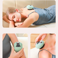 OEM ODM CE Appareil de massage à ventouses électrique, avec fonctions de Gua Sha, 12 niveaux de succion, 12 niveaux de chaleur, lumière rouge et billes magnétiques