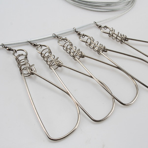 Attache de sécurité en acier inoxydable Aohu pour leurres de pêche et hameçons, pour équipement de pêche - Product Image 2