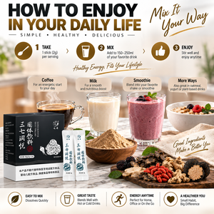 Extrait de racine de maca noire naturelle Qidan, extrait de ginseng, compléments alimentaires pour hommes, amélioration de la libido sexuelle, soutien de l'endurance, poudre d'extrait de plante - Product Image 5