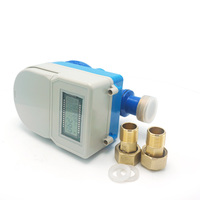 Compteur d'eau intelligent prépayé AMR, Compteur de débit d'eau sans fil GPRS DN15 en fonte, Compteur personnalisable OEM à paiement à l'utilisation