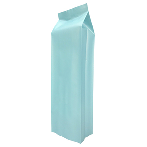 Chine Usine Matt Kraft Papier/Plastique Feuille D'aluminium Guérir Joint Côté Gousset Poche Thé Café Emballage Sac Avec/sans Valve - Product Image 6