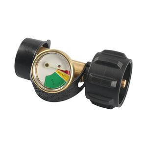 Régulateur de gaz propane QCC1 avec manomètre, indicateur mécanique à cadran en acier pour la surveillance du niveau du cylindre - Product Image 4