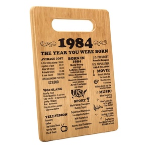 Meilleure vente Happy 40 Year Old Birthday Gifts <span class=keywords><strong>Vintage</strong></span> 1984 40th Birthday Decorations <span class=keywords><strong>Planche</strong></span> à découper en bambou - Product Image 1