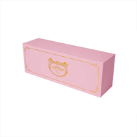 Carton en papier fait main vide estampage personnalisé boîte de chocolat emballage cadeau pour bonbons avec intercalaires