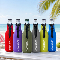 Vente en gros usine : Manchon isotherme en néoprène pour canette de bière, vierge pour sublimation personnalisée, réutilisable, sac isotherme pour boissons