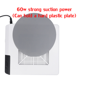 Extracteur de poussière dentaire de bureau 60W portable avec 3 lumières LED et forte aspiration - Product Image 4