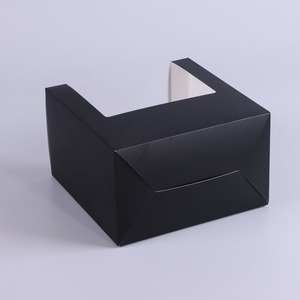 Hộp giấy với rõ ràng PVC nắp cửa sổ nóng bán tùy chỉnh bóng chày hat hộp giấy nhà máy bán buôn hàng hóa hộp hiển thị - Product Image 3