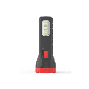 Factory direct sell emergency long range led torch powerful rechargeable flashlight