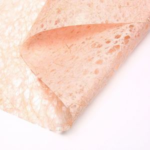 Nouveauté : Papier Fibre Rustique Fait Main 50x70cm pour Emballage de Boîtes Cadeaux de Luxe et Projets Artisanaux – 5 Feuilles/Paquet - Product Image 3