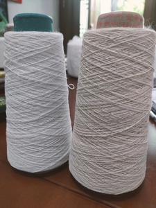 Tc Giá Sợi Tái Chế Sợi 8/1 Nguyên Liệu Trắng Bông Polyester Poy Sợi Cho Làm Việc Găng Tay - Product Image 2